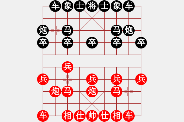 象棋棋谱图片:周幼林先胜刘长勇 - 步数:10 象棋棋谱图片:周幼林先胜刘长勇 - 步数:10